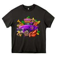 Asphalt mardi gras truck olivia Heavy Core Tee - OliviaCreatesArt