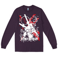 Plum #metroid Long Sleeve Tee - linhVisuals