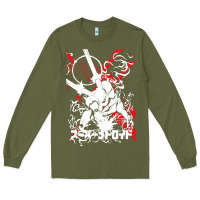 Army Green #metroid Long Sleeve Tee - linhVisuals
