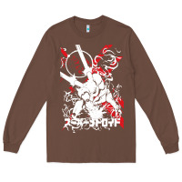 Chestnut #metroid Long Sleeve Tee - linhVisuals