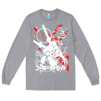 Heather Grey #metroid Long Sleeve Tee - linhVisuals