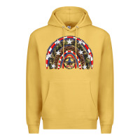 Antique Gold usa camouflage rainbow Premium Hoodie - Artiststas