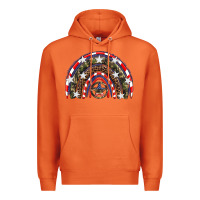 Carrot usa camouflage rainbow Premium Hoodie - Artiststas