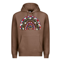 Chestnut usa camouflage rainbow Premium Hoodie - Artiststas