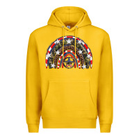 Lemon usa camouflage rainbow Premium Hoodie - Artiststas