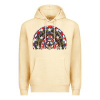 Pina Colada usa camouflage rainbow Premium Hoodie - Artiststas