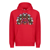 Red usa camouflage rainbow Premium Hoodie - Artiststas
