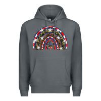 Rock usa camouflage rainbow Premium Hoodie - Artiststas