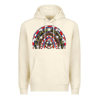 Sandshell usa camouflage rainbow Premium Hoodie - Artiststas