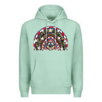 Seafoam usa camouflage rainbow Premium Hoodie - Artiststas