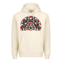 Tofu usa camouflage rainbow Premium Hoodie - Artiststas