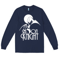 Navy moon knight pop culture geekdom Long Sleeve Tee - linhVisuals