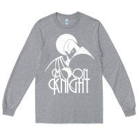 Heather Grey moon knight pop culture geekdom Long Sleeve Tee - linhVisuals