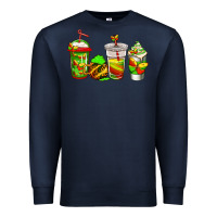 Navy juneteenth coffee Premium Sweatshirt - Jasminsmagicworld