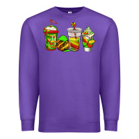 Purple juneteenth coffee Premium Sweatshirt - Jasminsmagicworld