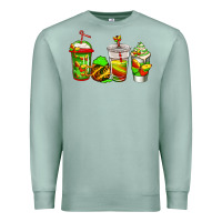 Seafoam juneteenth coffee Premium Sweatshirt - Jasminsmagicworld
