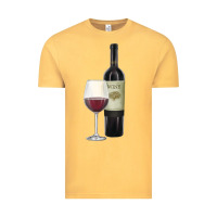 Vintage Mustard California Wine Vintage Tee - RanaPortraitStore