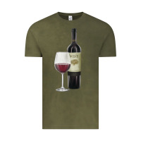 Vintage Olive California Wine Vintage Tee - RanaPortraitStore