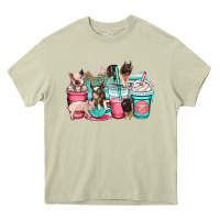 Mossy pig coffee cups Heavy Core Tee - OliviaCreatesArt