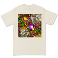 Bone Mardi Gras Cow Leopard Seamless Pattern Premium Tee - FaDigitalArtStudio