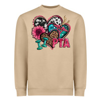 Mushroom pta physical therapy assistant hearts Heavyweight Sweatshirt - Jasminsmagicworld