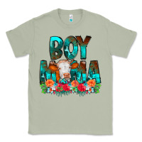 Matcha Boy Mama Flowers Cow Classic Tee - CowCowDesign