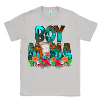 Moon Dust Boy Mama Flowers Cow Classic Tee - CowCowDesign