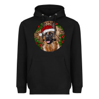 Black German Shepherd Christmas Heavyweight Hoodie - RanaPortraitStore