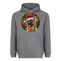 Storm German Shepherd Christmas Heavyweight Hoodie - RanaPortraitStore