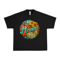 Black pumpkin mama with background Urban Heavy Tee - BundleAndBundleShop