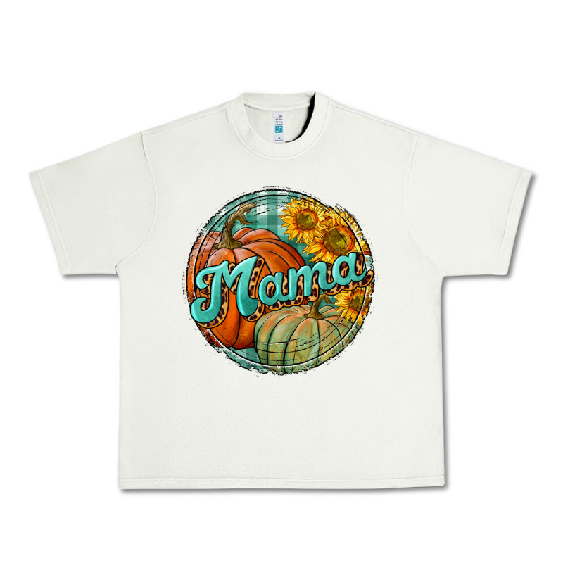 Pumpkin Mama With Background Urban Heavy Tee by BundleAndBundleShop | Teevron