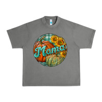 Tornado pumpkin mama with background Urban Heavy Tee - BundleAndBundleShop