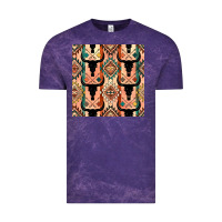 Cloud Purple native american aztec seamless pattern 4 Vintage Tee - BundleAndBundleShop