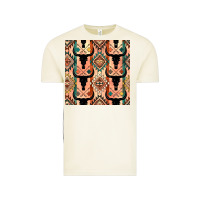 Vintage Arctic native american aztec seamless pattern 4 Vintage Tee - BundleAndBundleShop
