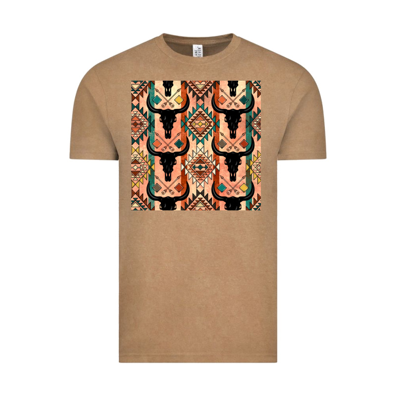 Native American Aztec Seamless Pattern 4 Vintage Tee by BundleAndBundleShop | Teevron