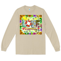 Mushroom Love Summer Long Sleeve Tee - CowhideDigitalArt
