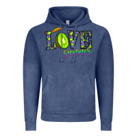 Vintage Denim love summer Vintage Hoodie - CowhideDigitalArt