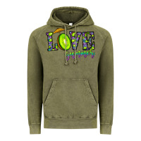 Vintage Olive love summer Vintage Hoodie - CowhideDigitalArt