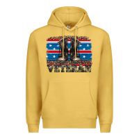 Antique Gold armed forces day veteran Premium Hoodie - Artiststas