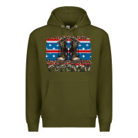 Army Green armed forces day veteran Premium Hoodie - Artiststas