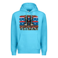 Ocean Blue armed forces day veteran Premium Hoodie - Artiststas