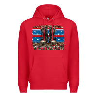 Red armed forces day veteran Premium Hoodie - Artiststas