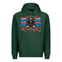 Sports Green armed forces day veteran Premium Hoodie - Artiststas