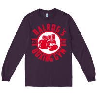 Plum boxing gym Long Sleeve Tee - linhVisuals