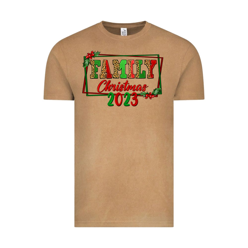 Family Christmas 2023 Vintage Tee by FaDigitalArtStudio | Teevron