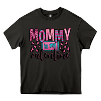 Asphalt mommy is my valentine Heavy Core Tee - OliviaCreatesArt