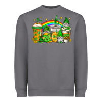 Storm st patricks day gnomes coffee cups Heavyweight Sweatshirt - Jasminsmagicworld