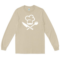 Mushroom chef hat knife spoon Long Sleeve Tee - linhVisuals