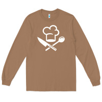 Toasted Coconut chef hat knife spoon Long Sleeve Tee - linhVisuals