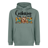 Sage Western Cockapoo Mom Heavyweight Hoodie - RanaPortraitStore